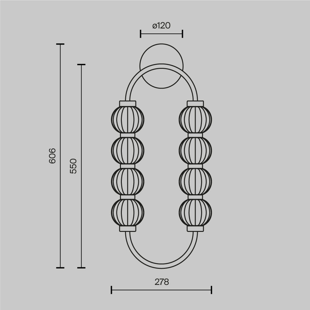 Wall lamp MOD555WL-L11G3K