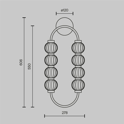 Wall lamp MOD555WL-L11G3K