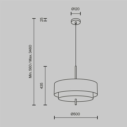 Rippvalgusti MOD613PL-05W1