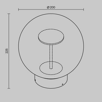 Seinavalgusti (seinabraa) O139WL-L8BRK