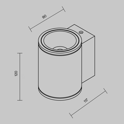 Wall lamp O303WL-L5GF3K