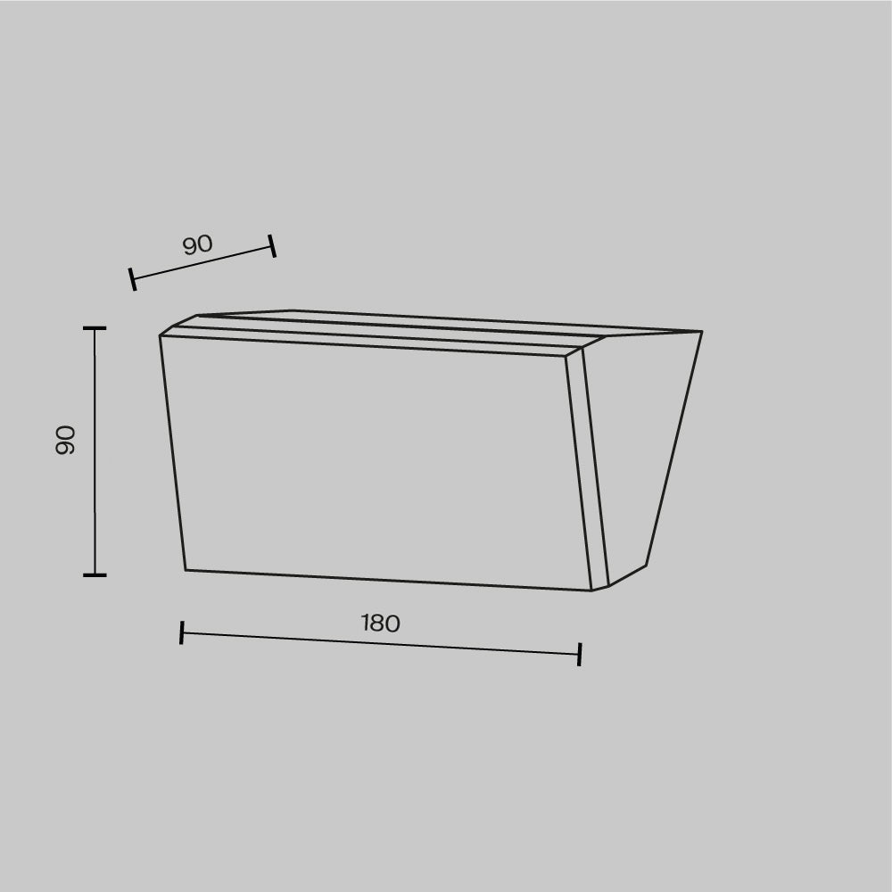 Wall lamp O436WL-L10GF3K