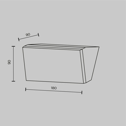 Wall lamp O436WL-L10GF3K