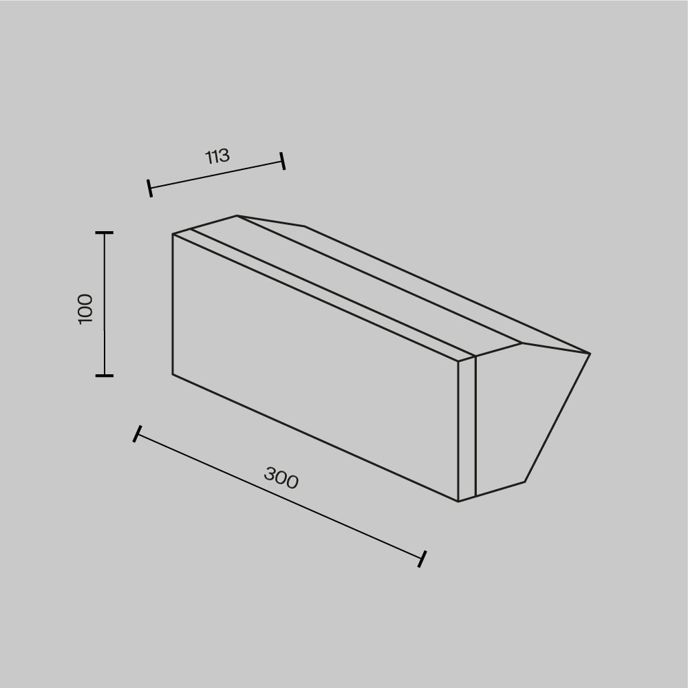 Wall lamp O436WL-L20GF3K