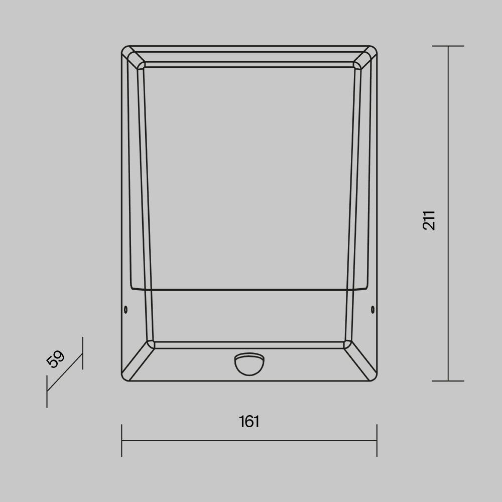 Wall lamp O448WL-L9GF3KSR