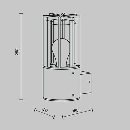 Seinavalgusti O453WL-01GF