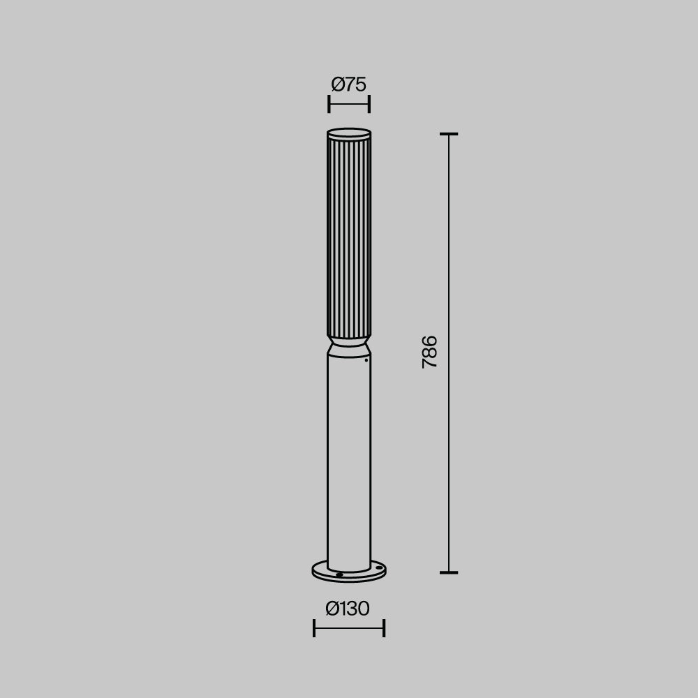 Maastikuvalgusti O593FL-L12BR3K