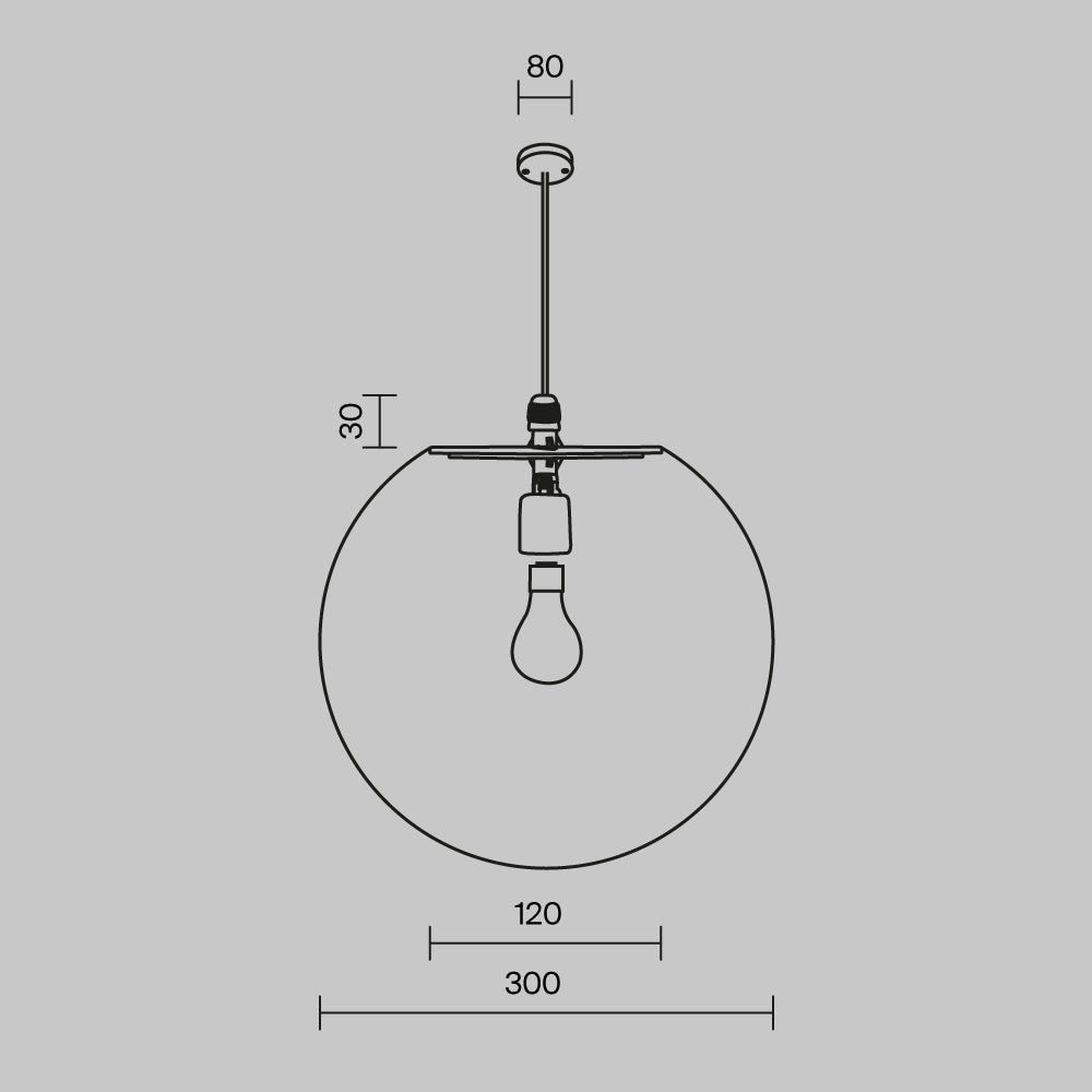 Rippvalgusti O594PL-01W