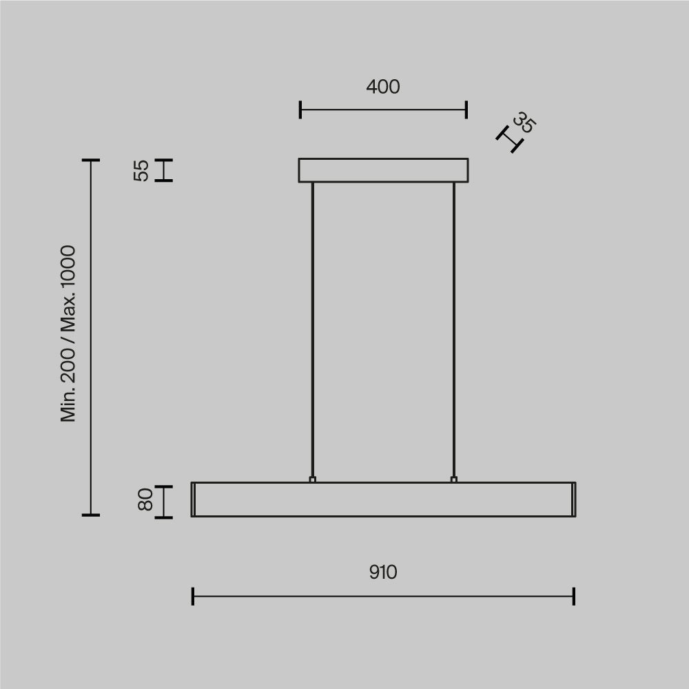 Rippvalgusti P010PL-L23G3K
