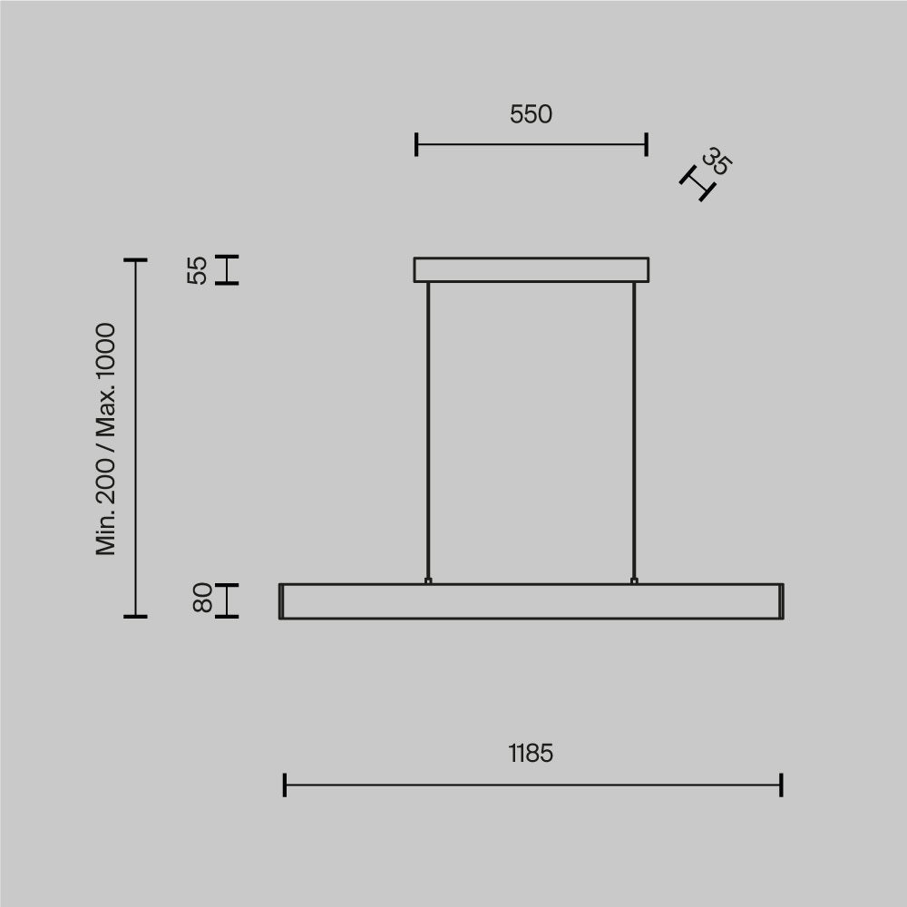 Rippvalgusti P010PL-L30W