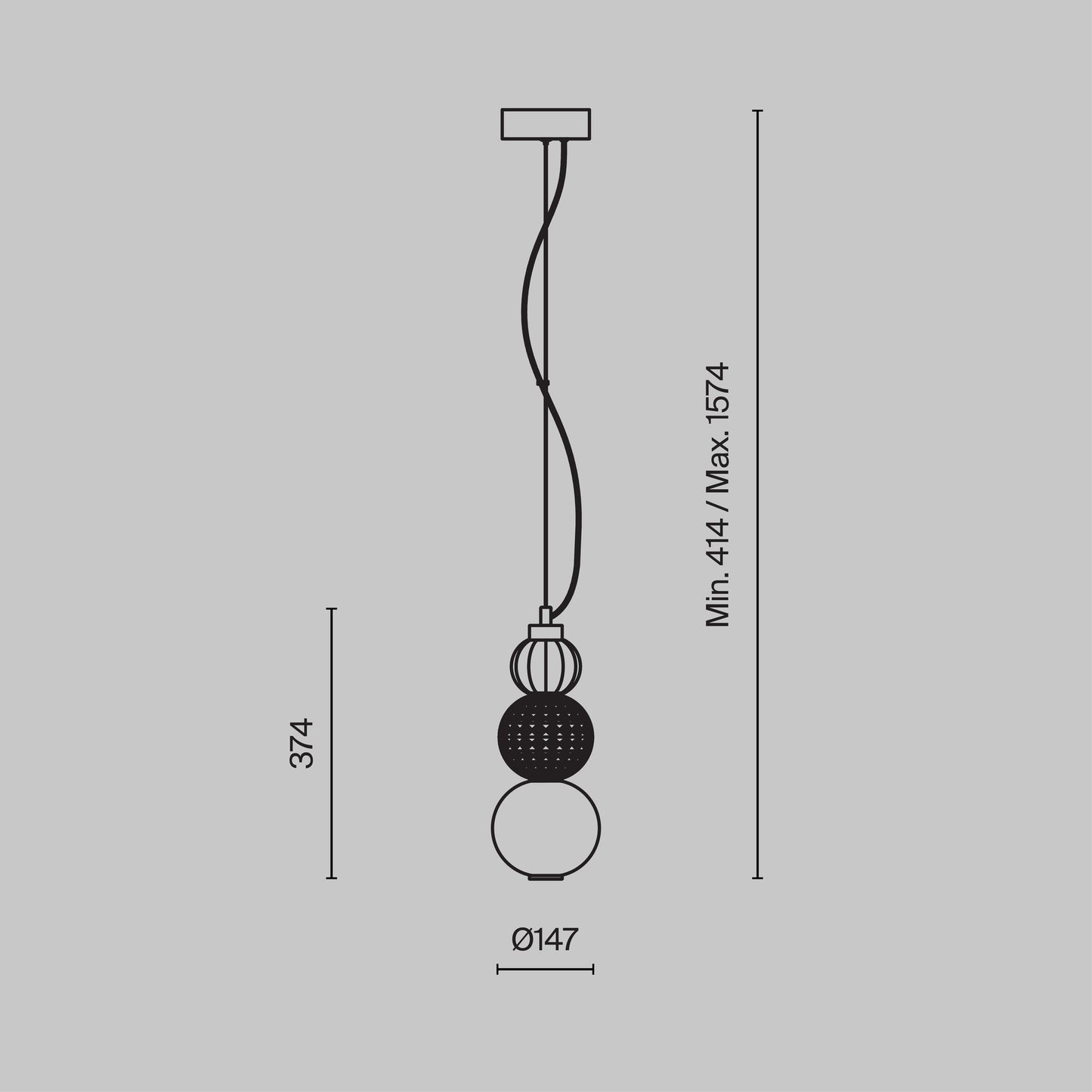 Rippvalgusti P069PL-L16G3K