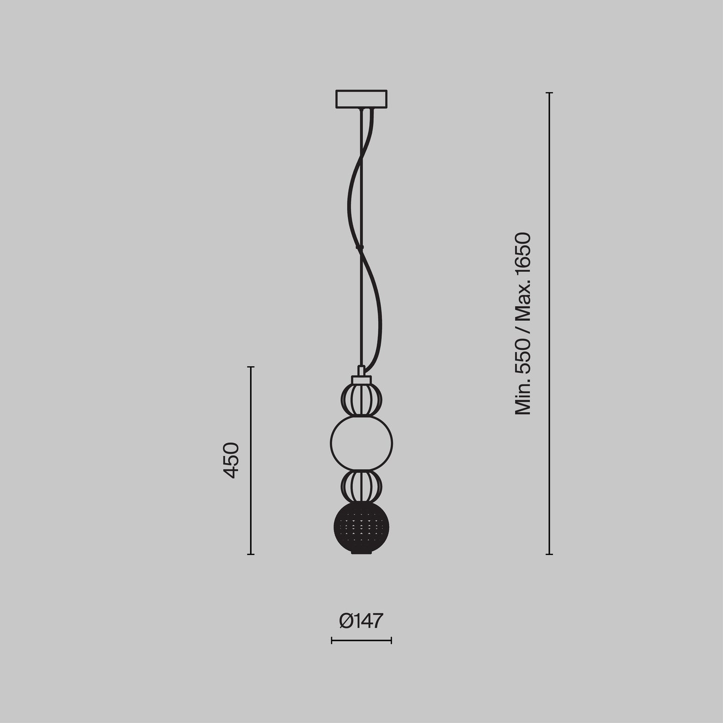 Rippvalgusti P069PL-L17G3K