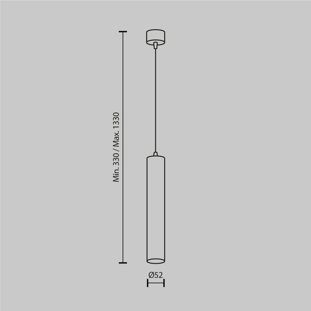 Ripatsvalgusti P072PL-L12W4K-1