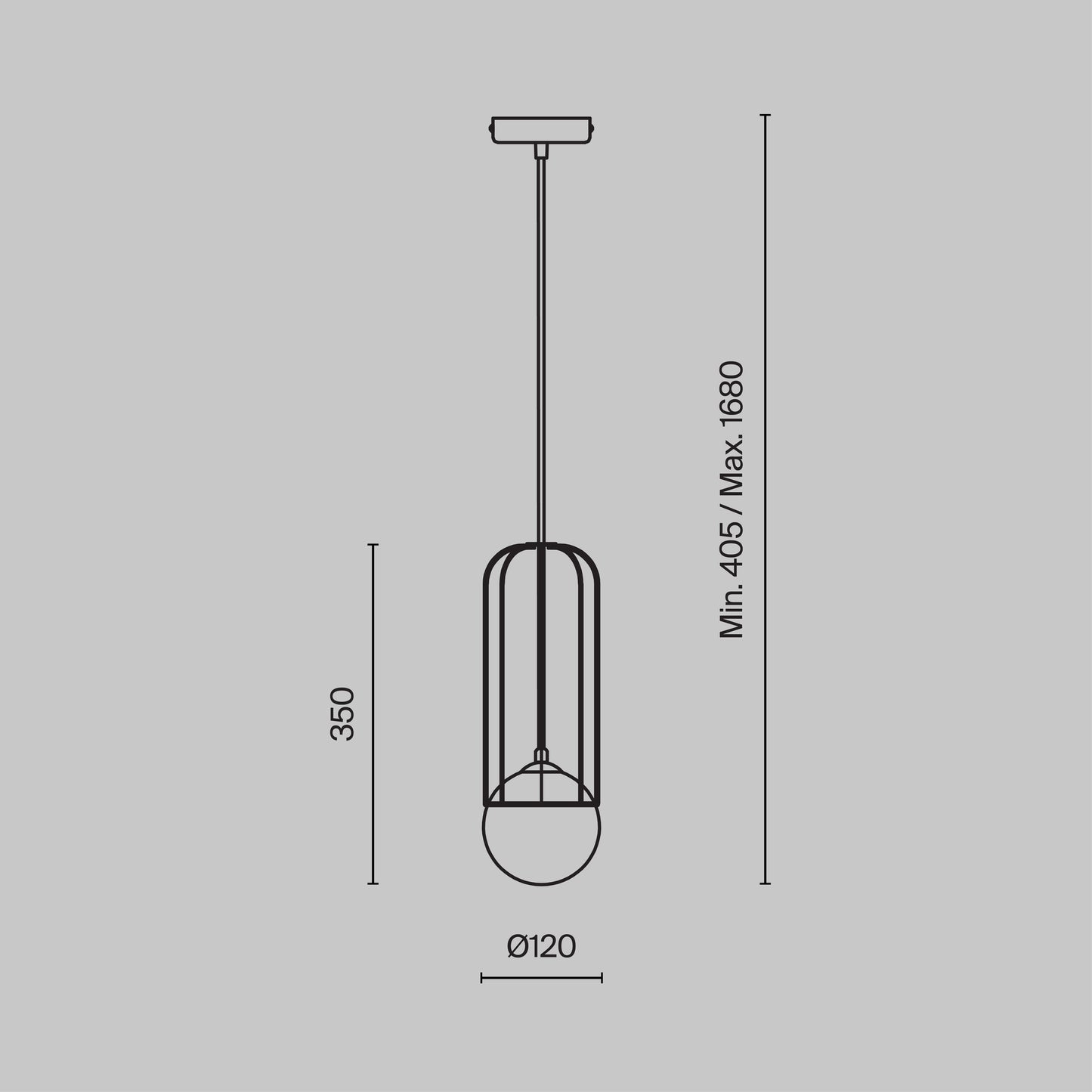 Rippvalgusti P361PL-01G
