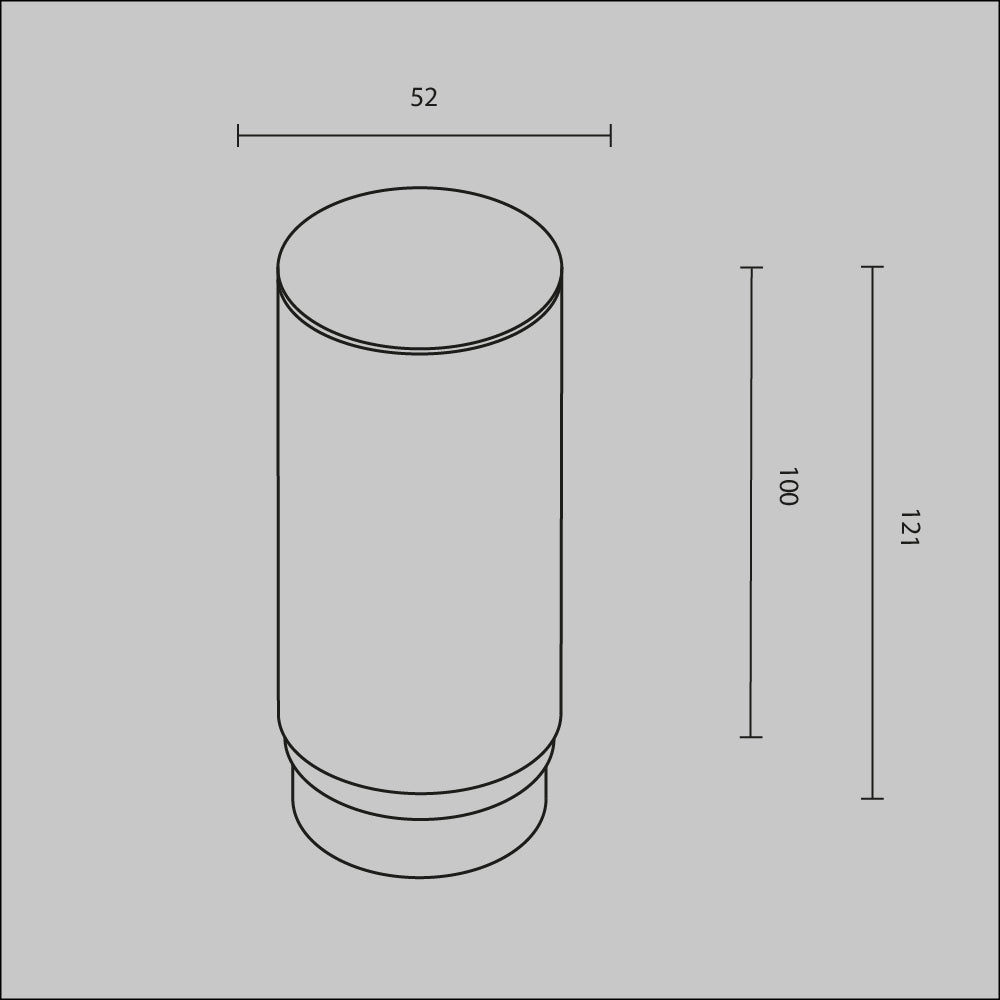 Dekoratiivne akrüüldifuuser RingMAcr-12-W