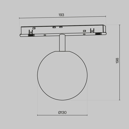 Track Luminaire TR038-4-5WTW-DD2-B