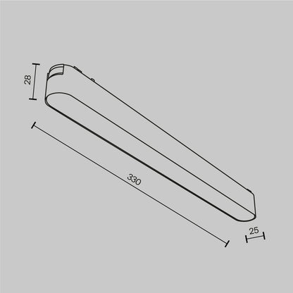 Track luminare TR080-1-18W4K-W
