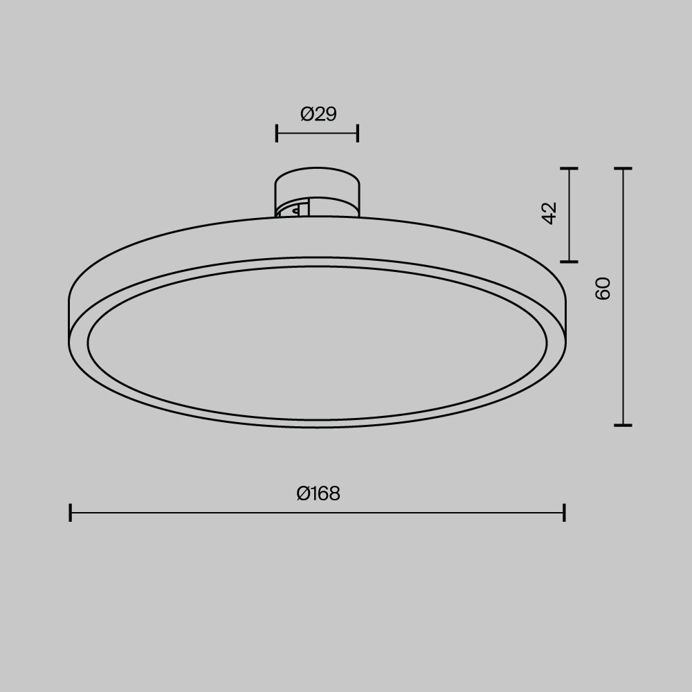 Track luminaire TR153-1-10W2.7K-BS-DE