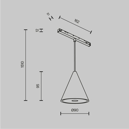 Siinivalgusti TR253-5W2.7-6K-B-DE