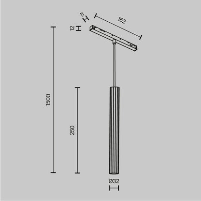 Siinivalgusti TR254-7W2.7-6K-B-DE