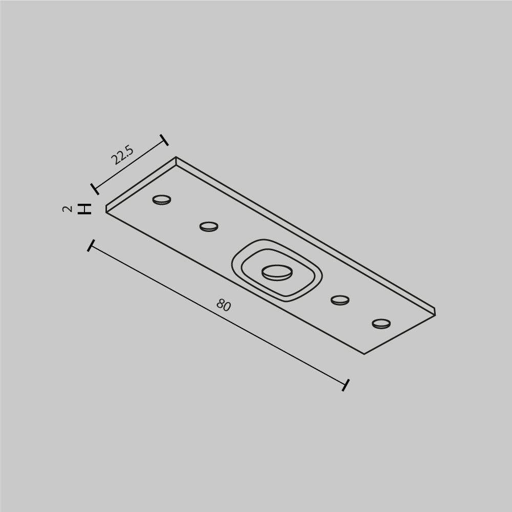 Magnet-siini ühendusriba TRA034C-21W