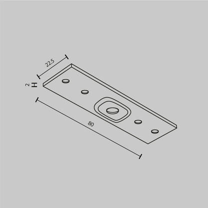 Magnet-siini ühendusriba TRA034C-21W