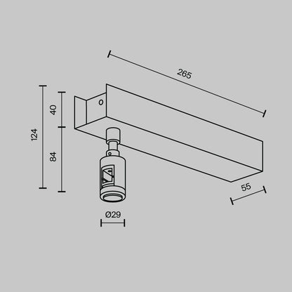Lühike laepõhi toiteplokile toitepistikuga TRA156C-BB1-B
