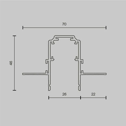 Build-in track TRX034-422.12W