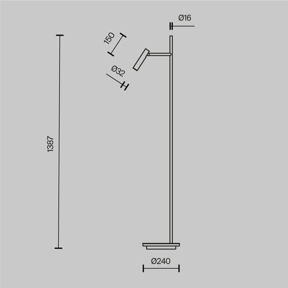 Floor Lamp Z010FL-L8B3K