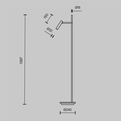Floor Lamp Z010FL-L8B3K