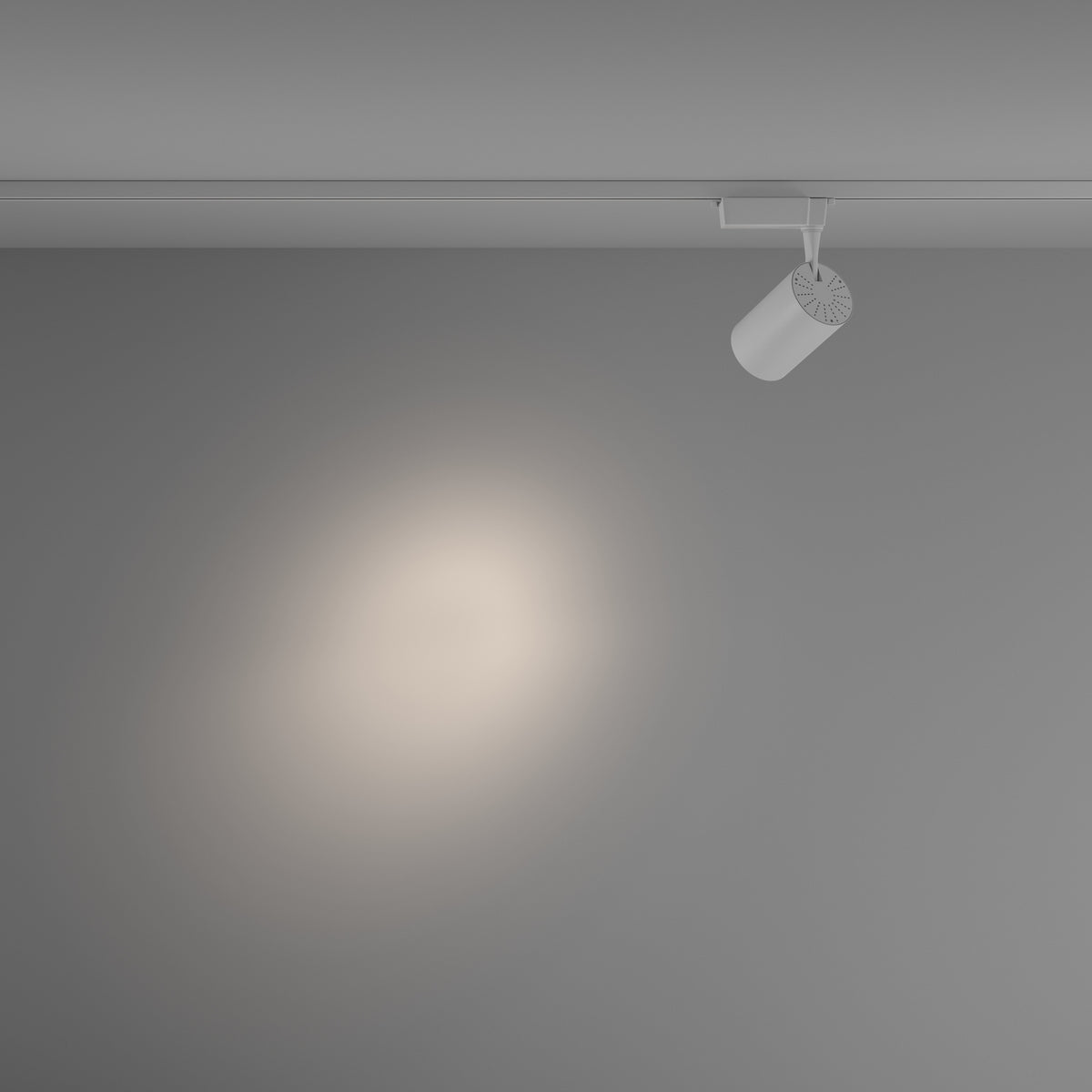 Stromschienenleuchte TR003-1-15W4K-S-W