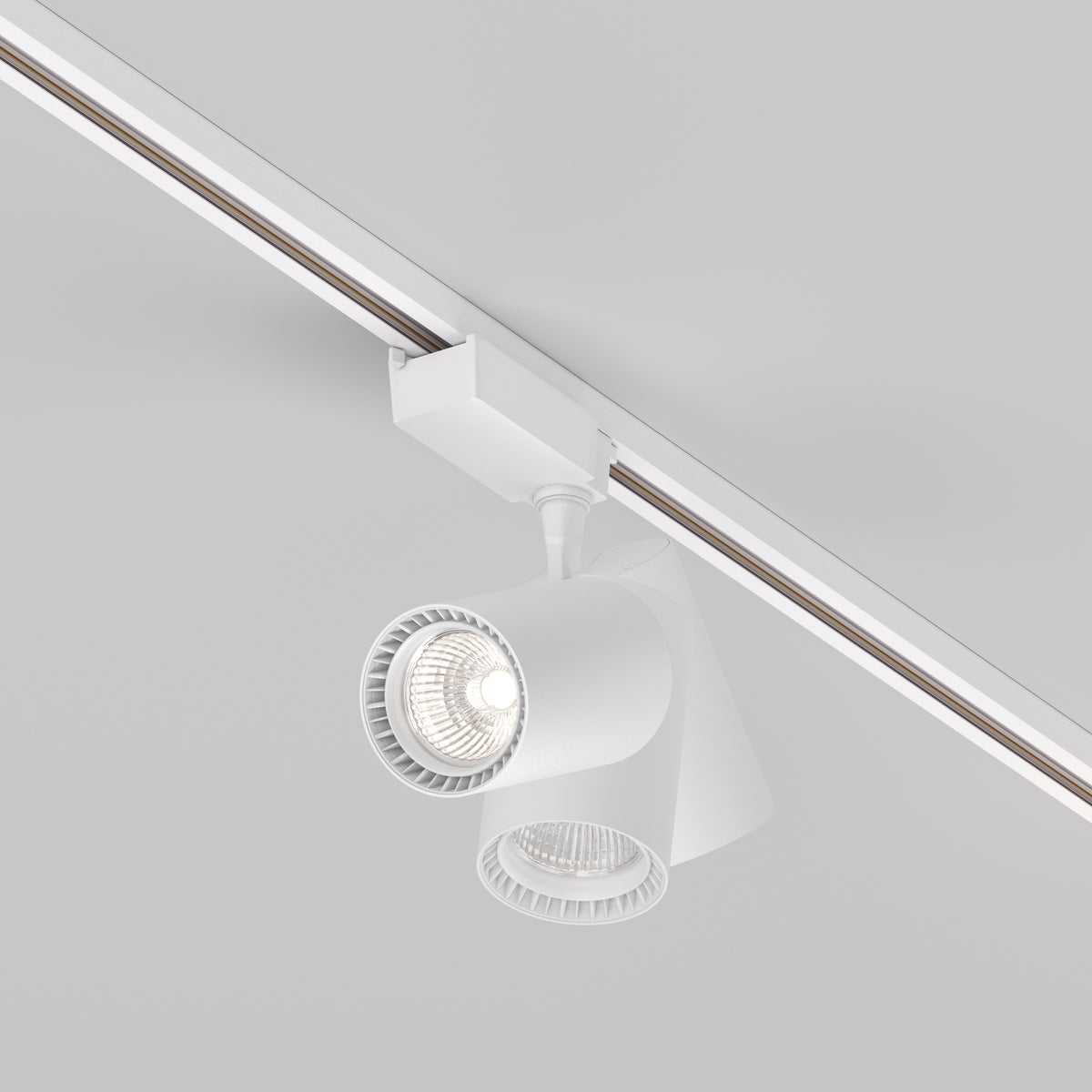 Stromschienenleuchte TR003-1-15W4K-S-W