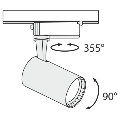 Siinivalgusti TR003-1-6W3K-W