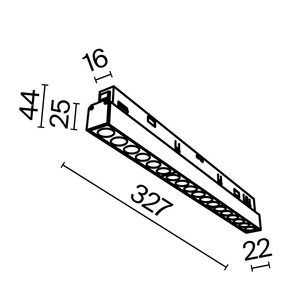 Valgusti siinile TR031-4-18W3K-S-DS-W