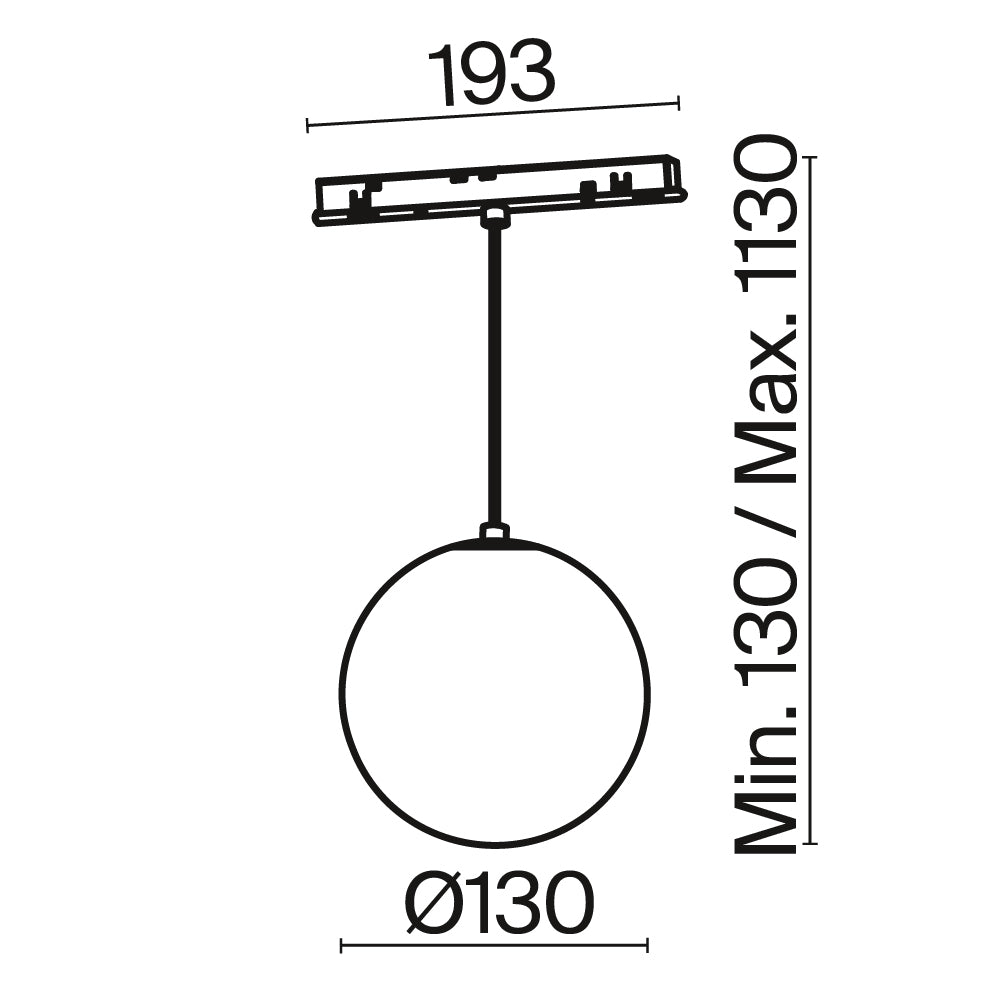 Rippuv siinivalgusti TR039-4-5WTW-DD-B