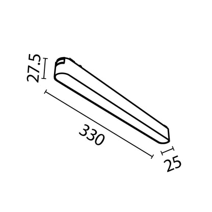 Siinivalgusti TR080-1-18W3K-B