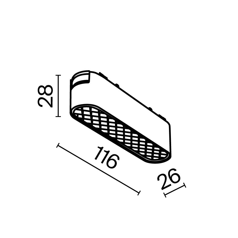 Valgusti TR084-1-6W4K-B