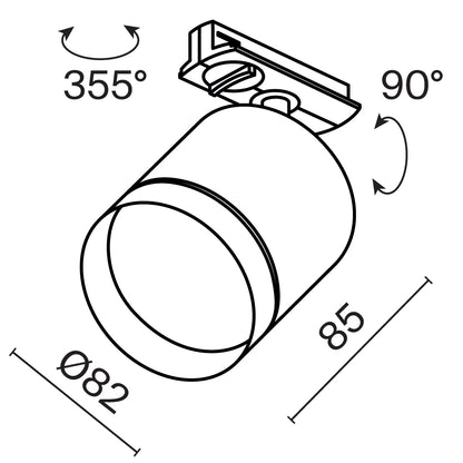 Süvisvalgusti TR088-1-GX53-MG