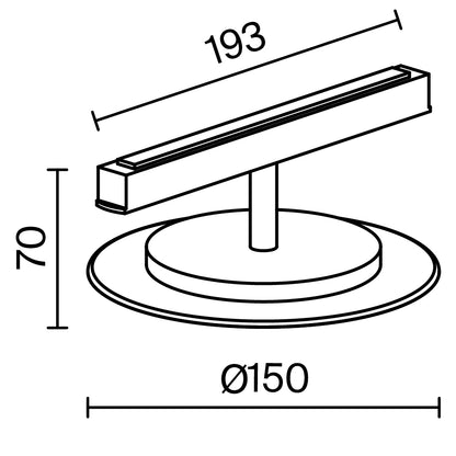 Siinivalgusti TR107-4-5W-DS-B