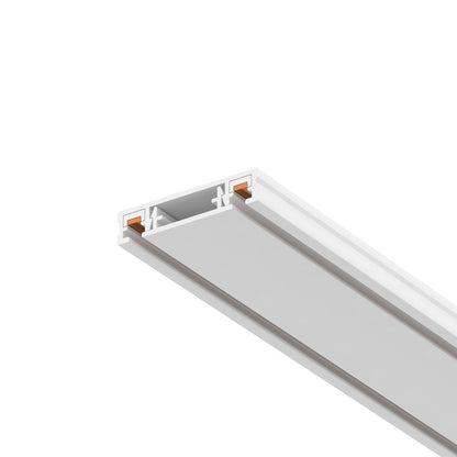 Build a seamless lighting foundation with the 2m Radity magnetic track profile. This white aluminum busbar trunking safely powers your 48V lighting system.
