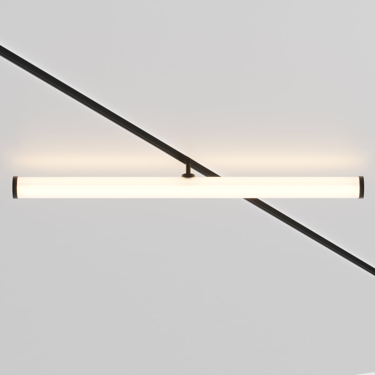 ModernTrack luminaire Larc on a neutral background