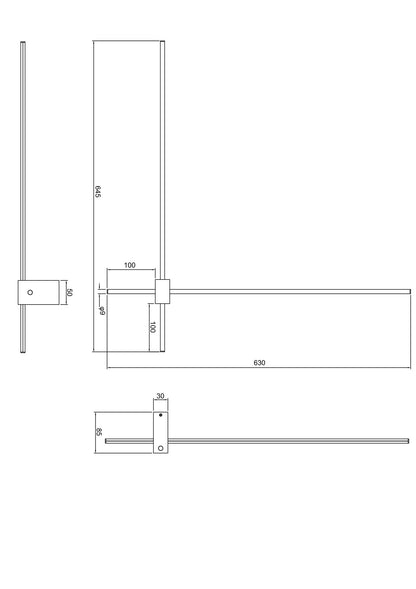 Seinavalgusti C070WL-L12GB3K