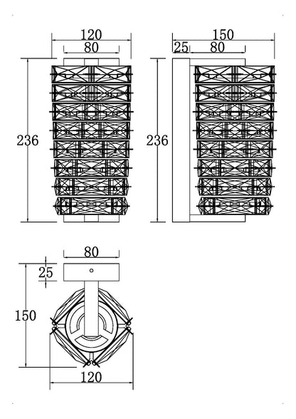Seinavalgusti MOD124WL-L6CH3K