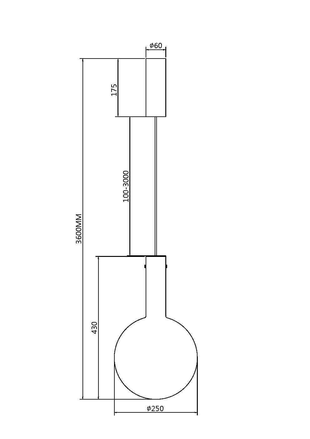 Rippvalgusti MOD182PL-L6B3K