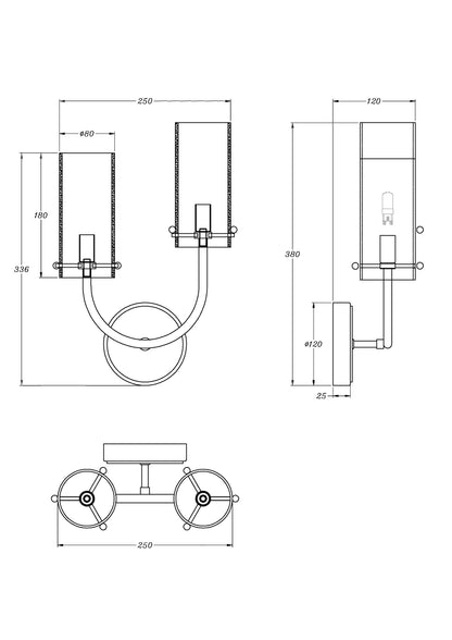Seinalamp MOD223WL-02BS1