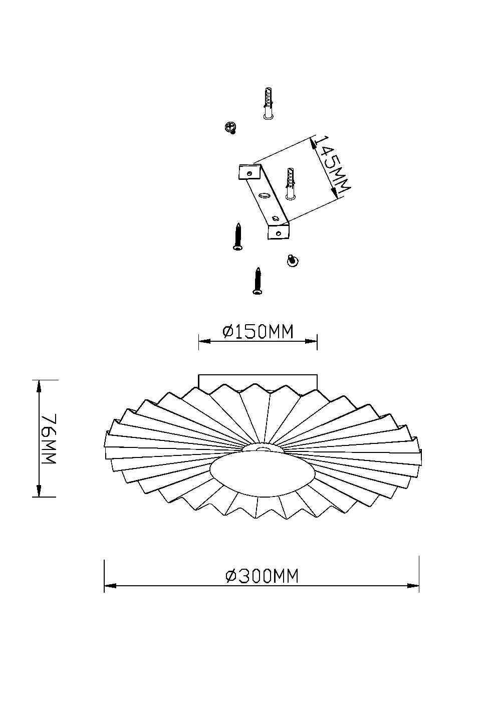 Seinalamp MOD233WL-L11BS3K
