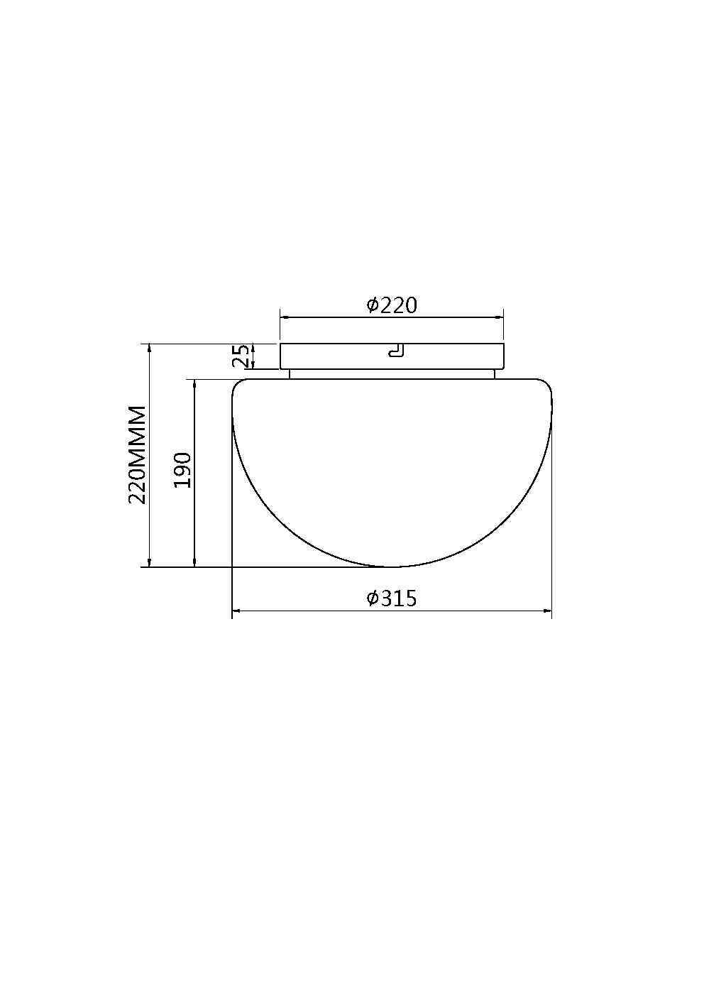 Laevalgusti MOD270CL-01B