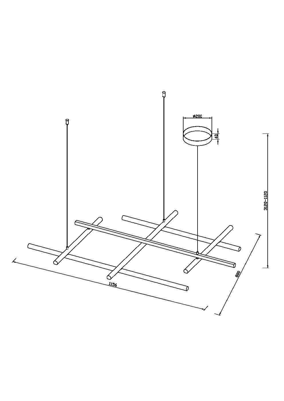 Rippvalgusti MOD278PL-L86G3K