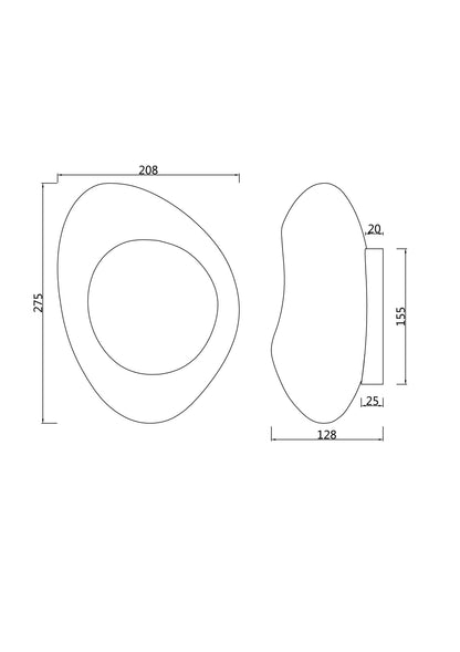 Seinavalgusti MOD306WL-01C