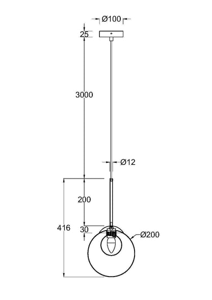 Rippvalgusti MOD521PL-01G3